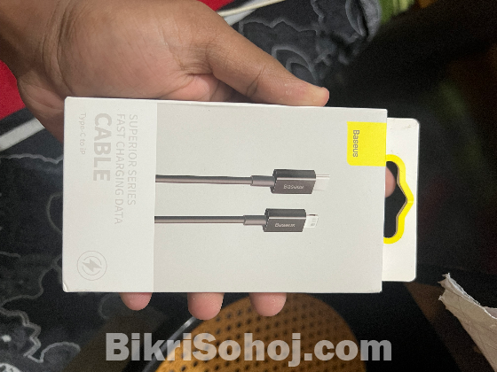 Baseus cable for I phone